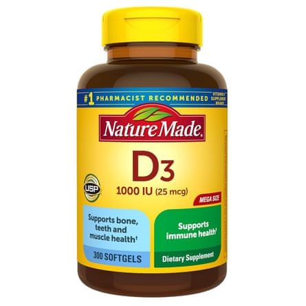 Una foto del producto de una vitamina D3 hecha por la naturaleza.