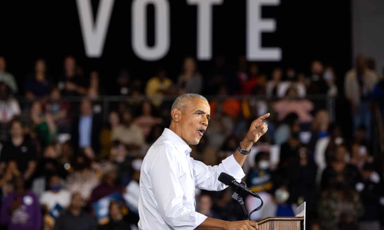Herschel Walker hits back at Barack Obama: ‘Put my resumé against his’ (theguardian.com)