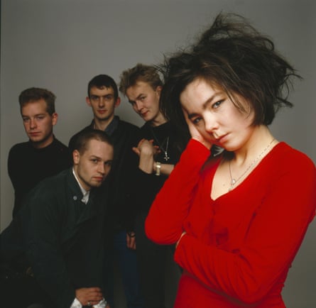 Björk and the Sugarcubes in London, 1986