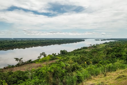 The Congo river from Yangambi, DRC.