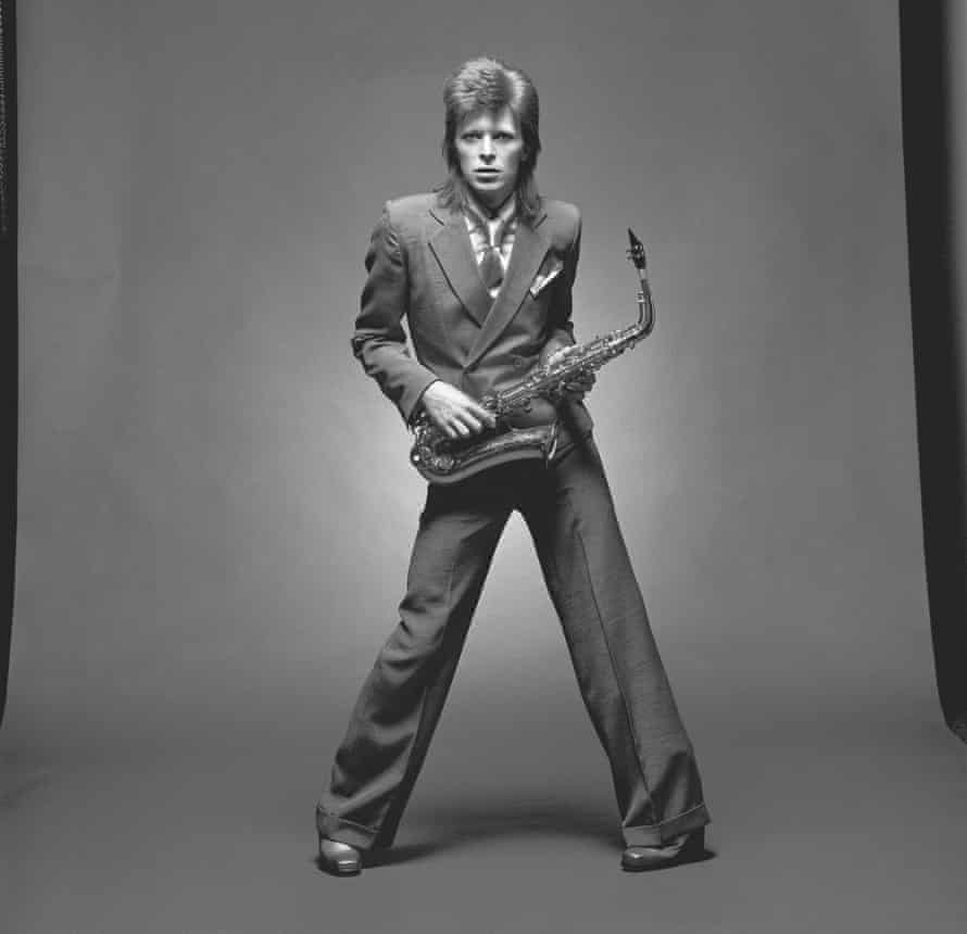 Bowie Saxophone, 1973.