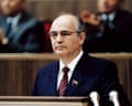 Mikhail Gorbachev in May 1985, two months after being made leader of the Soviet Union.