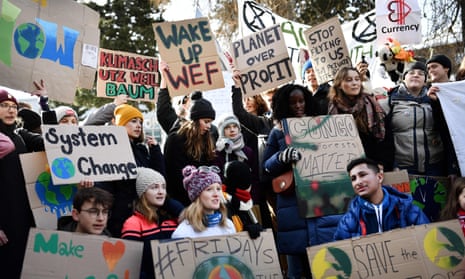 Fridays for Future in Davos