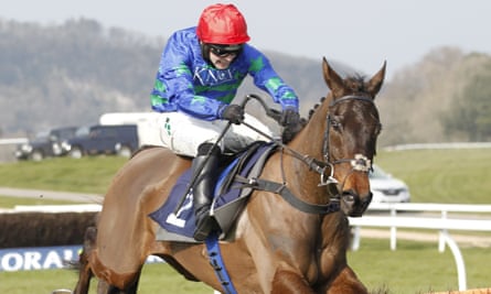 Monbeg Genius and jockey Jonjo O’Neill Jr on their way to victory at Chepstow in 2022.