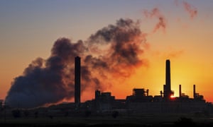 A coal-fired power plant in Glenrock, Wyoming, in July 2018. An estimated 26,610 lives were saved in the US by the shift away from coal between 2005 and 2016.