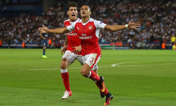 Image result for psg 1=1 arsenal