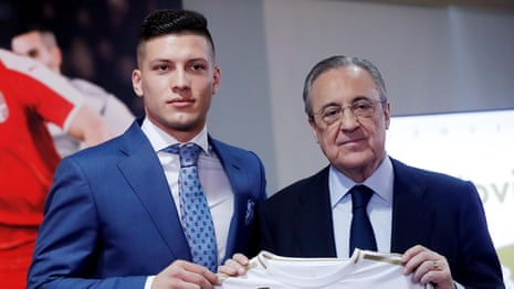 Luka Jovic 'happiest man in the world' to be joining Real Madrid – video