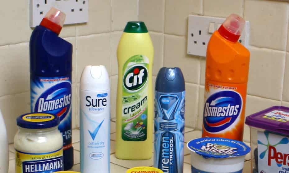 Nearly half of the carbon footprint of Unilever’s cleaning products comes from oil-based ingredients.
