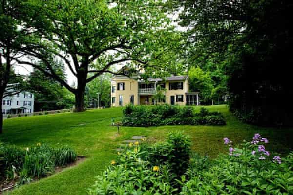 Emily Dickinson’s house in Amherst, Massachusetts.