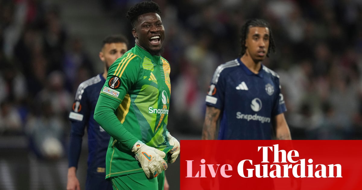 Lyon 2-2 Manchester United: Europa League quarter-final, first leg as it happened