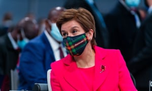 Scotland’s First Minister Nicola Sturgeon attends the opening of the UN Climate Change Conference