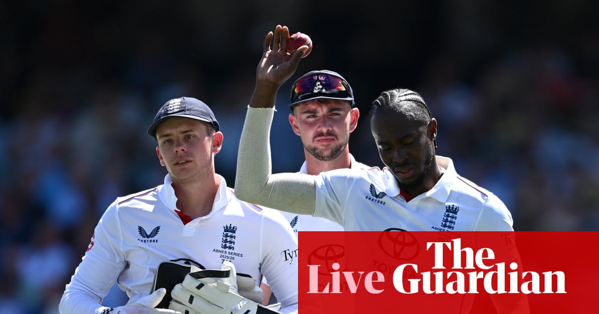 Australia v England: Ashes third Test, day two – live