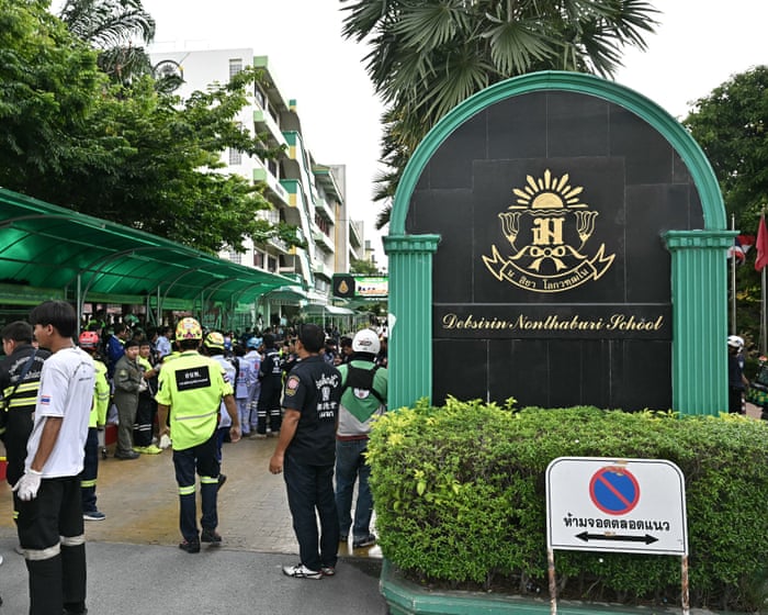 Thailand school shooting: seven killed including suspected attacker, police say — image supplied by The Guardian World's feed