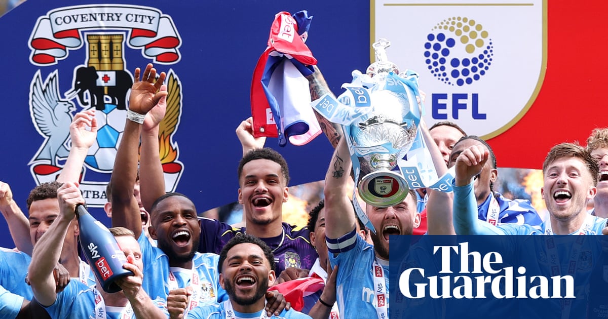 Coventry celebrate title win in style after denting Wrexham playoff chances