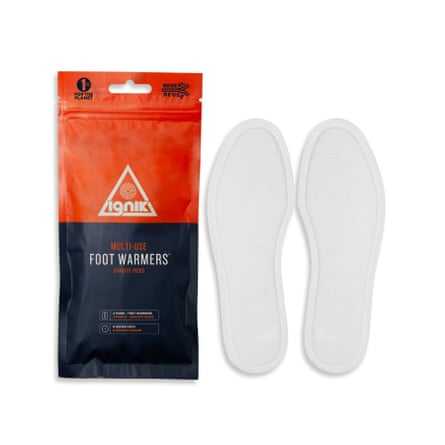 A product photo of Ignik footwarmers