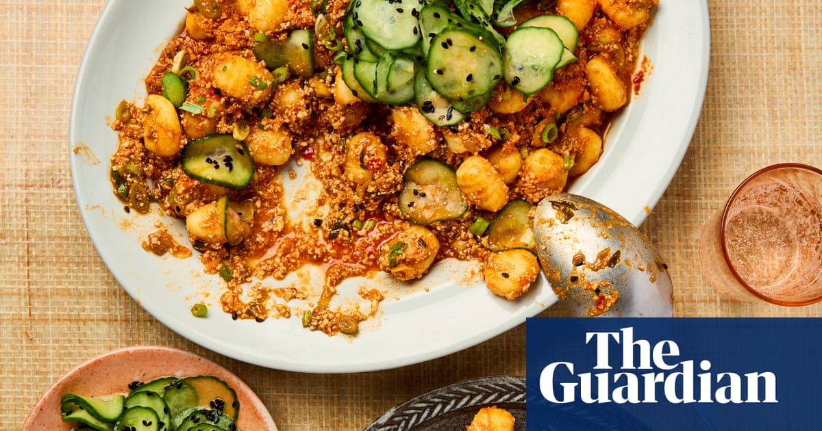 Meera Sodha's vegan recipe for gochujang and tofu ragu with gnocchi and pickled cucumber | The new vegan