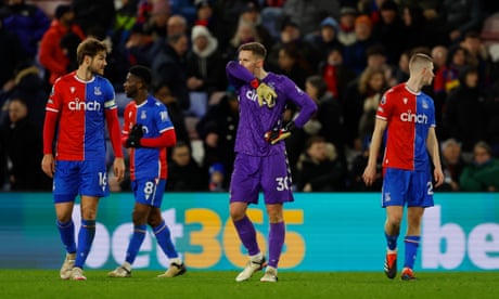‘A bad period’: Crystal Palace can survive despite slump, insists Roy Hodgson