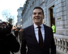 Ex-Foreign Office chief Olly Robbins seeking judicial review over his sacking – UK politics live