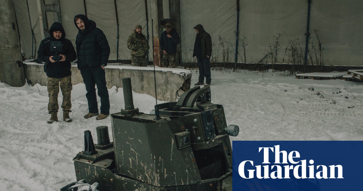 ‘The frontline is like Terminator’: fighting robots give Ukraine hope in war with Russia