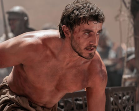 Paul Mescal is Lucius in Gladiator II.
