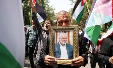 Middle East crisis live: Hamas political leader Ismail Haniyeh killed in Tehran as Iran vows 'revenge'
