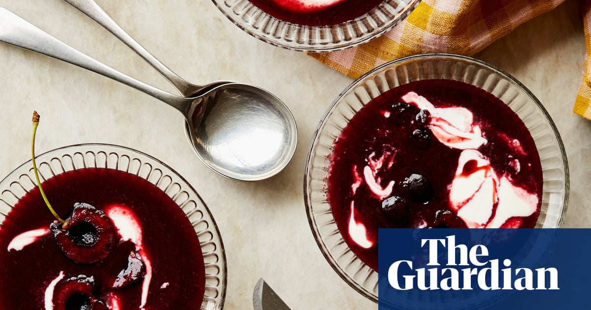 Jose Pizarro's recipe for chilled cherry and tempranillo soup