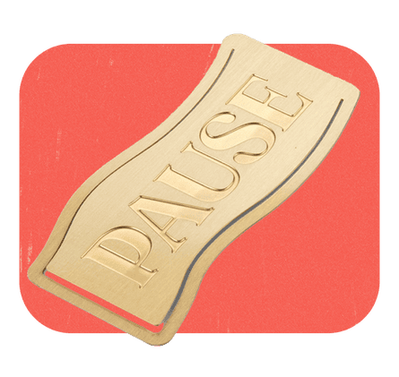 Papier Pause Bookmark