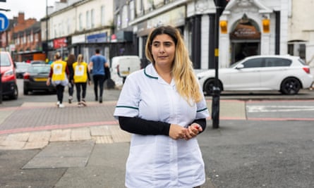 Barbora Bendikova, 26, a pharmacist on Stafford Road, close to where a traffic warden was attacked.