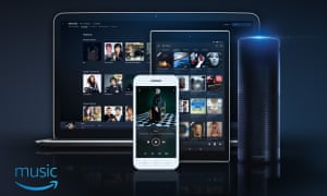 Amazon Music Unlimited in action.