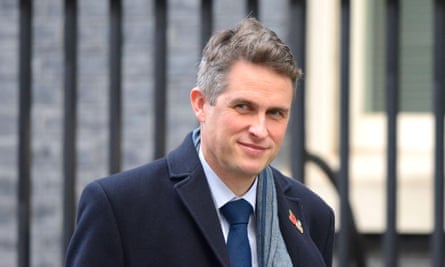 Gavin Williamson, who resigned from the cabinet last week following bullying allegations.