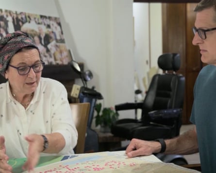 Louis Theroux sits down with the ‘godmother’ of the Israeli settler movement Daniella Weiss