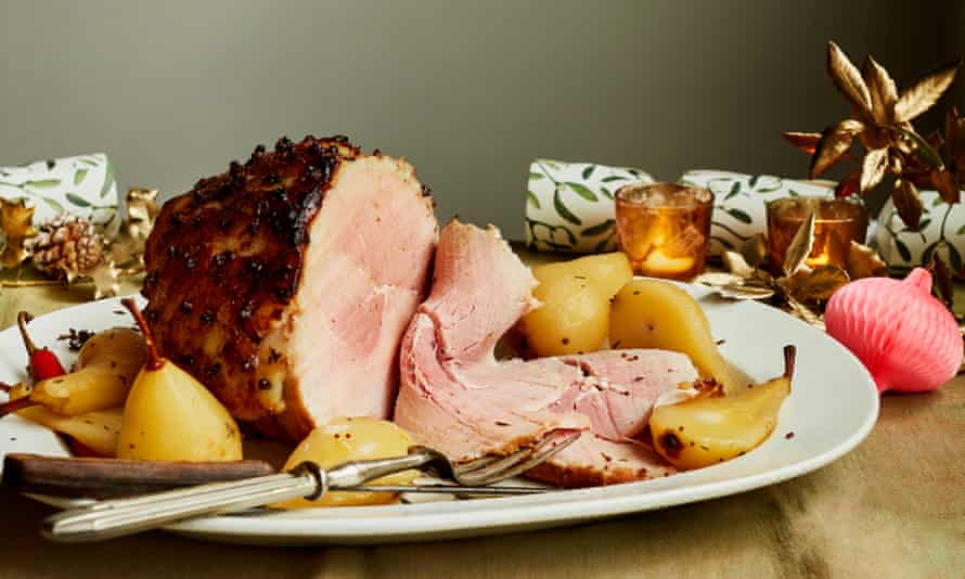 Gill Meller’s roasted and boiled ham.