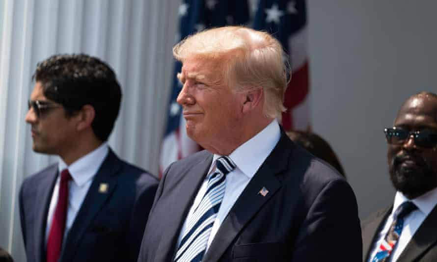 Donald Trump is seeking $100m in damages.