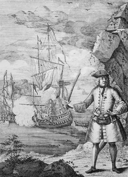 King of pirates … Henry Avery in Captain Charles Johnson’s book A General History of the Pyrates.