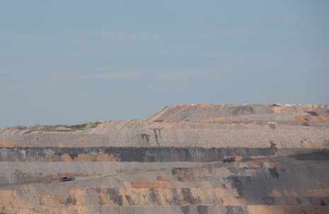The Mount Pleasant open-cut mine, near the town of Muswellbrook, NSW.