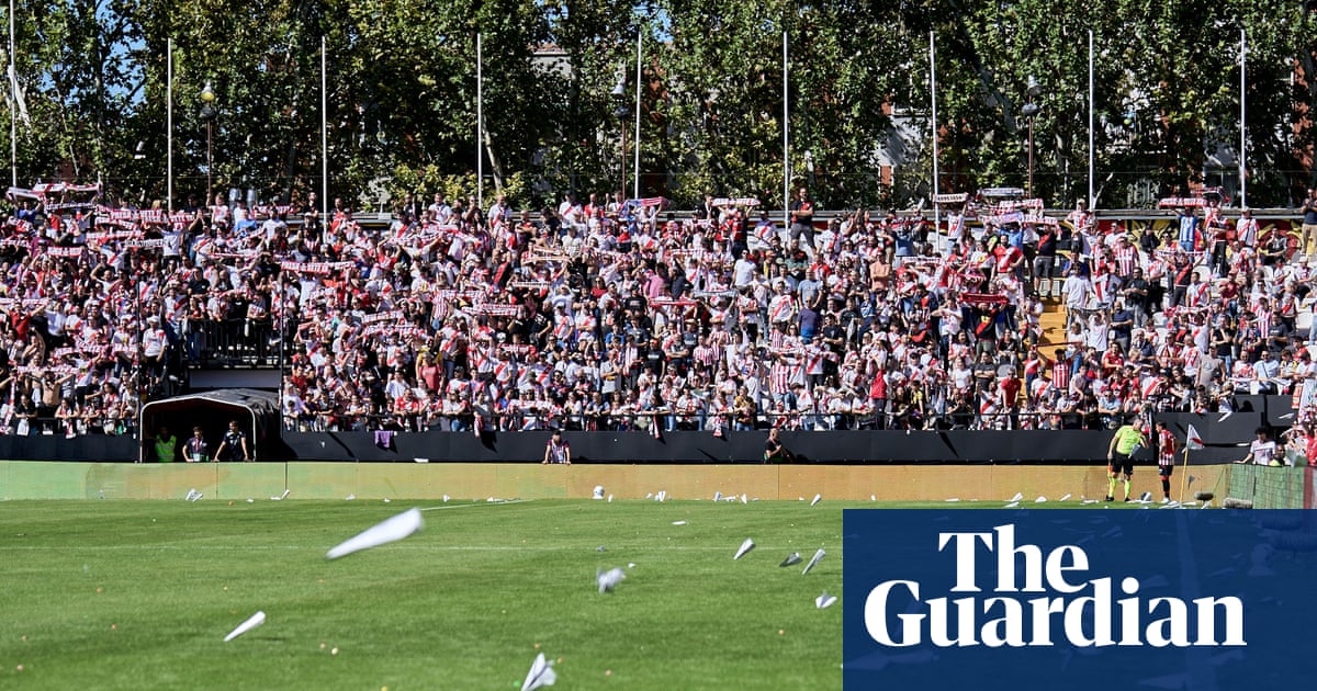 Grounded: Rayo Vallecano’s paper planes bring club’s crisis into the open