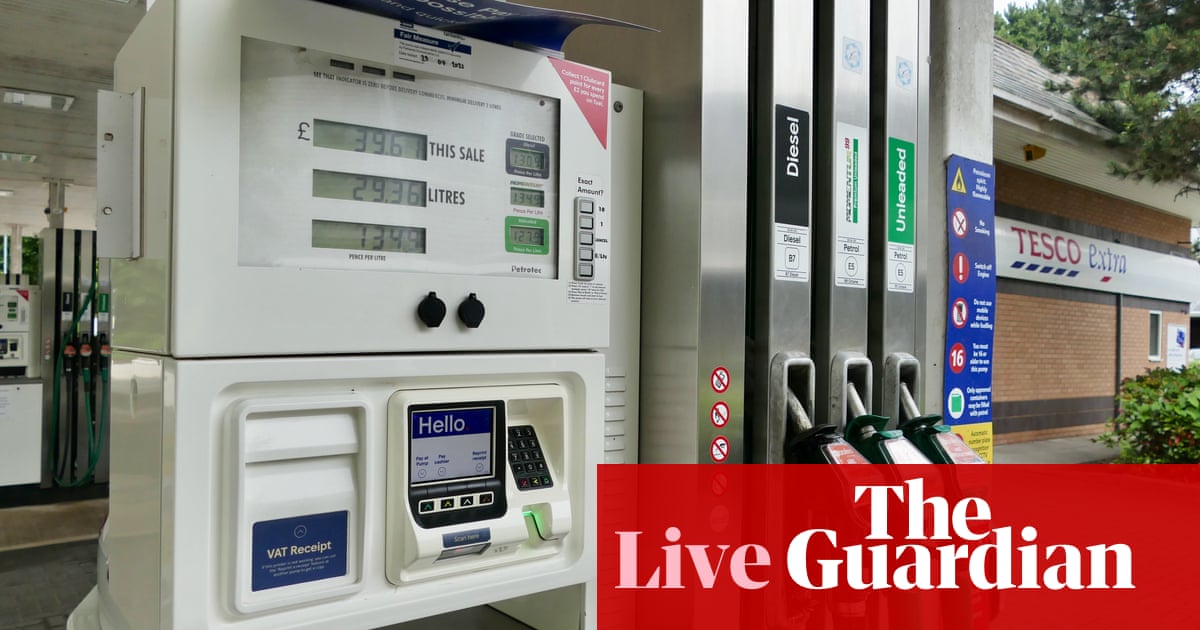 UK inflation jumps to 2.5% in June, highest since August 2018 – business live