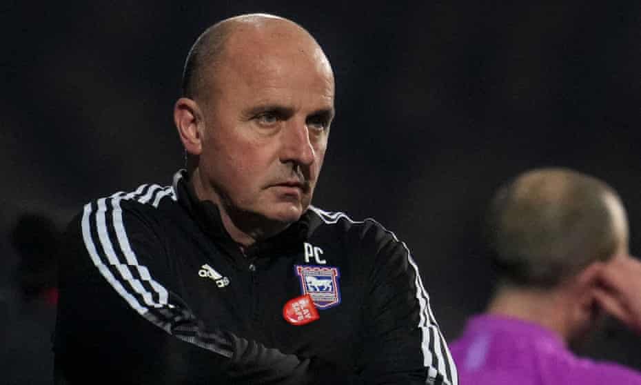 Paul Cook has been sacked following Ipswich’s FA Cup draw with Barrow.