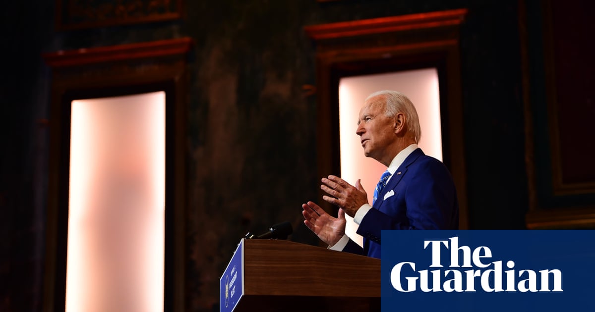 Biden appeals for resilience and unity in Thanksgiving address to America