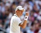 Wimbledon 2026 semi-finals: Sinner v Djokovic; Zverev brings end to Fery fairytale – live