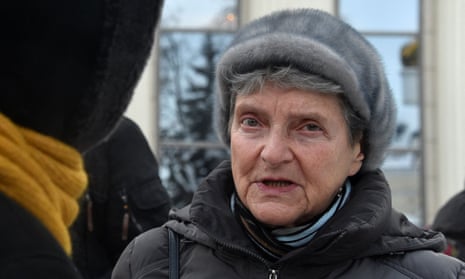 The human rights activist Svetlana Gannushkina