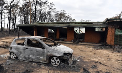 A house and car damaged in Balmoral