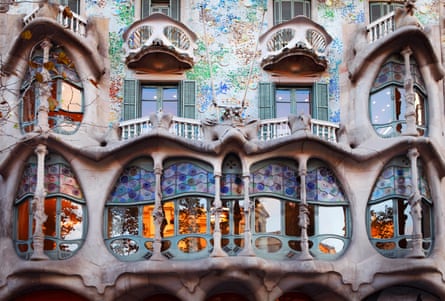Antoni Gaudi’s Casa Batlló.