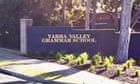 Australia news live: two expelled from Melbourne private school over spreadsheet rating students; RBA interest rates decision due today