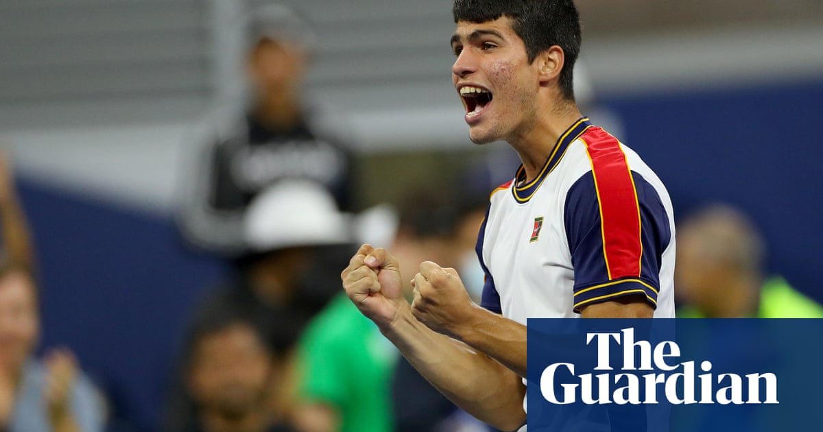 Carlos Alcaraz becomes youngest male grand slam quarter-finalist in 31 years