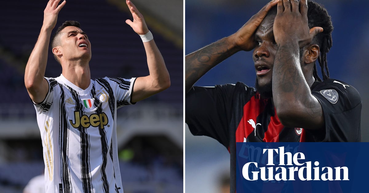 Milan and Juventus facing real threat of missing out on Champions League