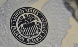US Federal Reserve seal on banknote