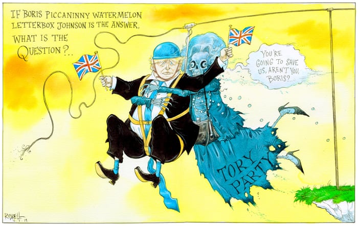 Boris Johnson And The Ghost Of Margaret Thatcher Cartoon Opinion The Guardian