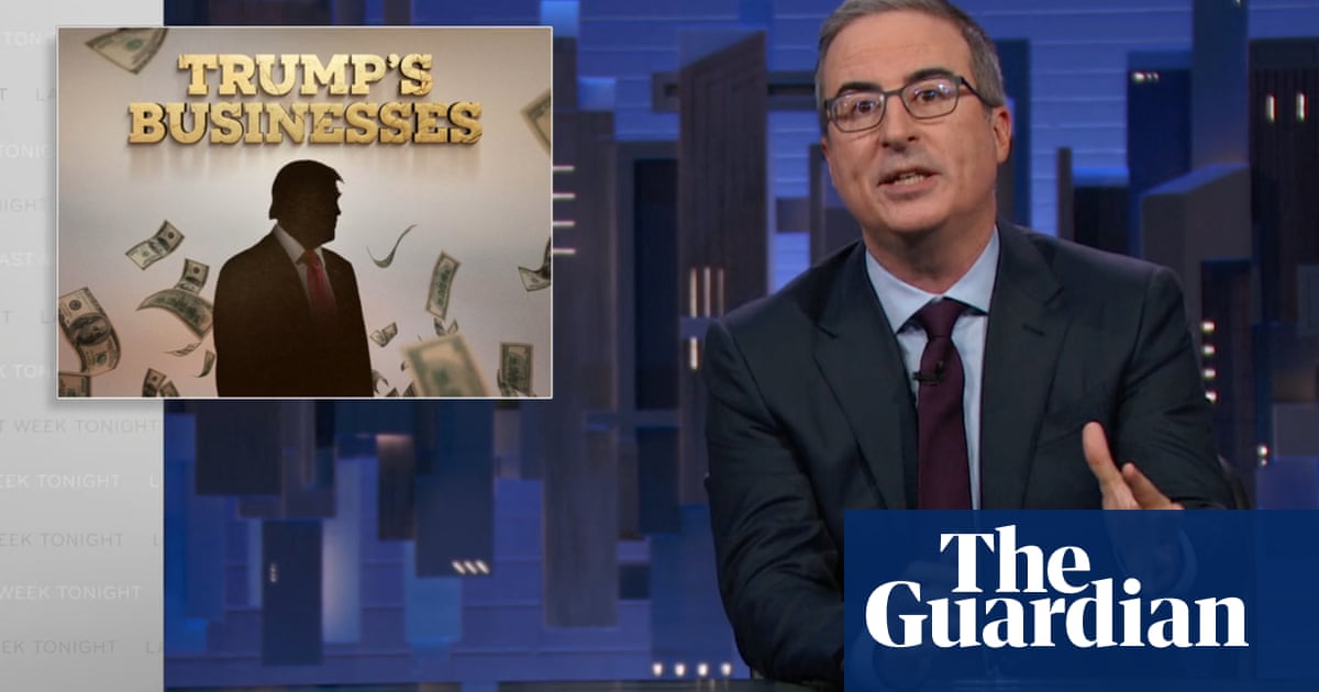 John Oliver criticizes Trump’s businesses for their constant pursuit of maximum greed | John Oliver John Oliver criticizes Trump’s businesses for their constant pursuit of maximum greed | John Oliver