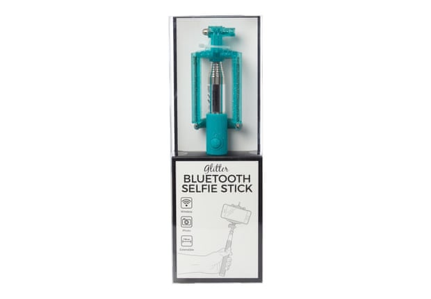 Bluetooth selfie stick.